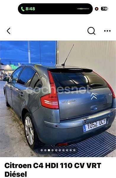 Usado Citroën C4 VTR Sport 110 CV (80 kW) 2004 Gris / plata Berlina