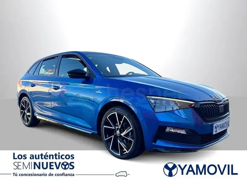 Usado Skoda Scala Monte Carlo 150 CV (110 kW) 2023 Azul Utilitario