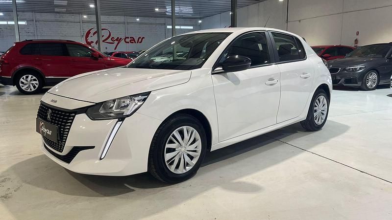 Usado Peugeot 208 Active 100 CV (73 kW) 2021 Blanco Utilitario