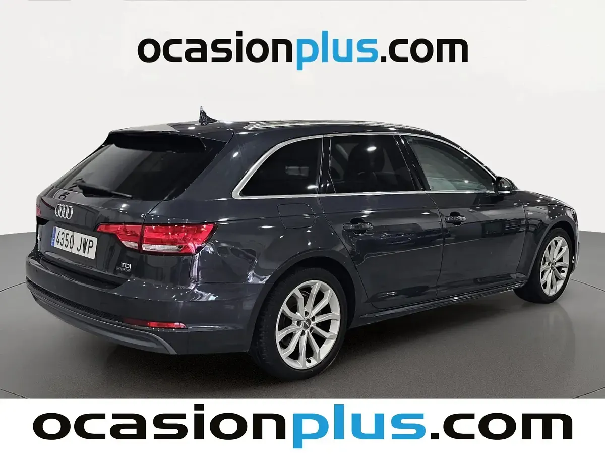 Usado Audi A4 S-Line 190 CV (139 kW) 2017 Gris Familiar