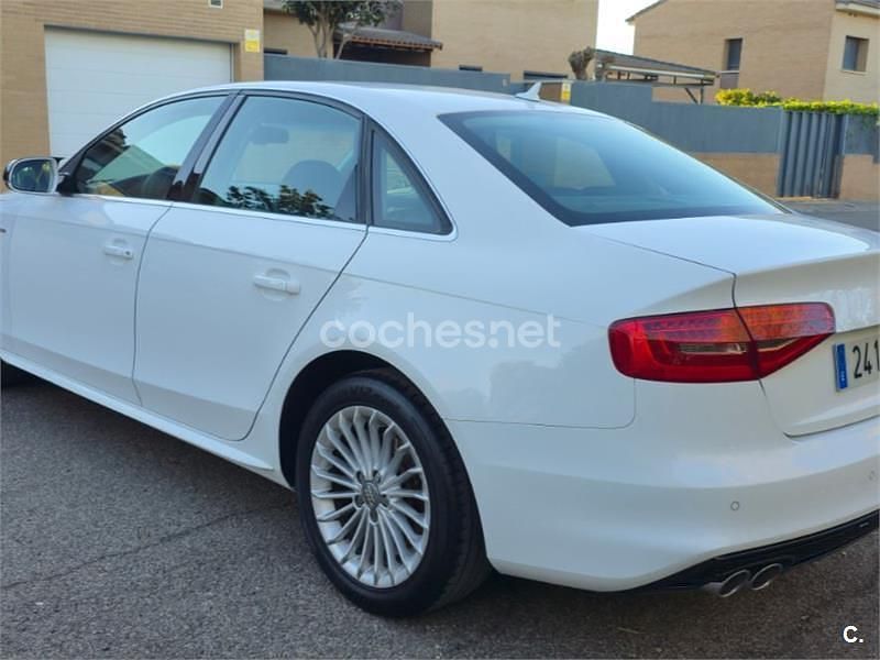 Usado Audi A4 S-Line 150 CV (110 kW) 2014 Blanco Berlina