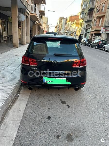 Negro Usado 2009 VW Golf VI GTD Berlina | 9500 € (Caro) - Imagen 1/1