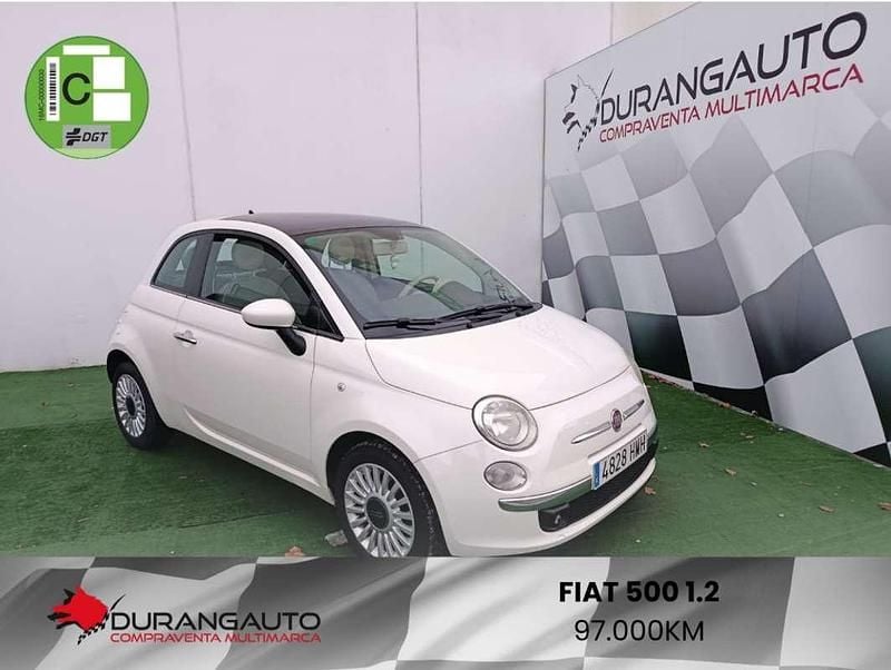 Blanco Usado 2012 Fiat 500 Lounge Utilitario | 7990 € (Precio justo) - Imagen 1/4