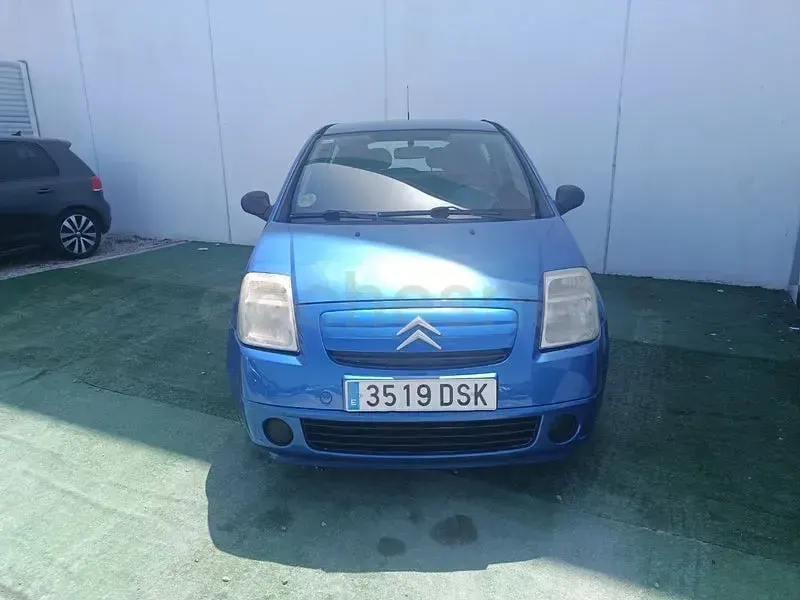 Usado Citroën C2 Furio 75 CV (55 kW) 2005 Azul Utilitario