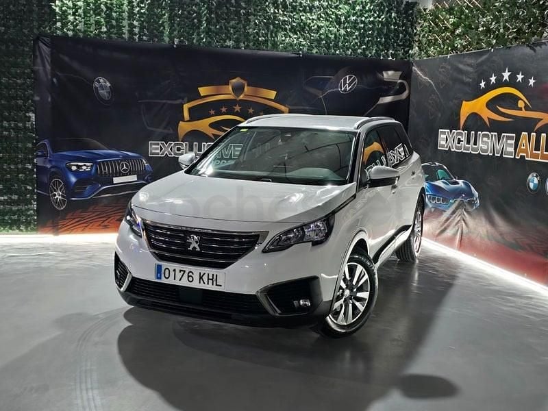Usado Peugeot 5008 Active 130 CV (95 kW) 2018 Blanco SUV