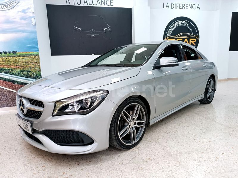 Gris / plata Usado 2017 Mercedes CLA200 Berlina | 18.500 € (Precio justo) - Imagen 1/4