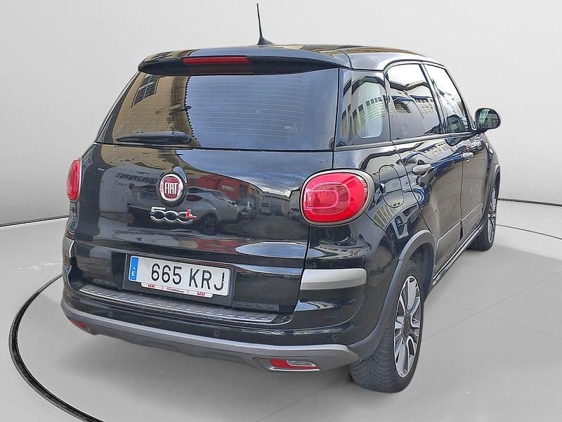 Usado Fiat 500L Cross 105 CV (77 kW) 2018 Negro Monovolumen