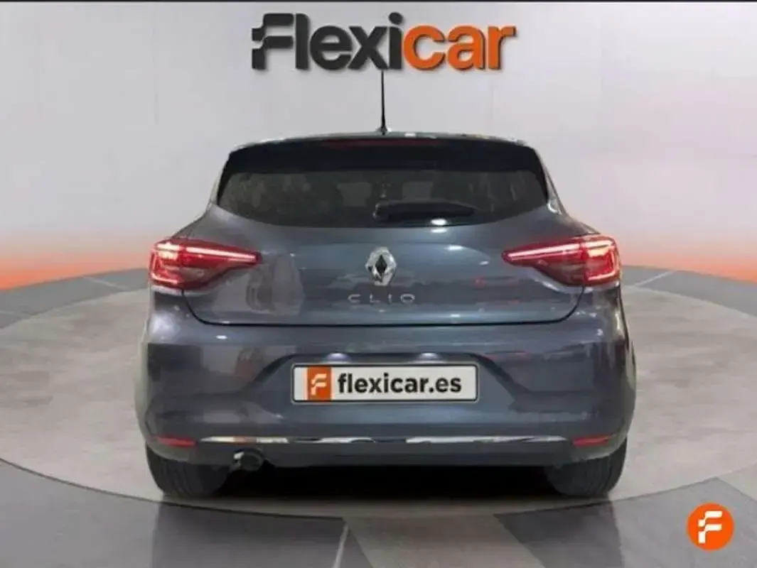 Usado Renault Clio Intens 91 CV (66 kW) 2021 Azul Utilitario