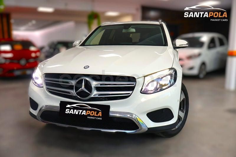 Usado Mercedes GLC220 Exclusive 170 CV (125 kW) 2015 Blanco SUV