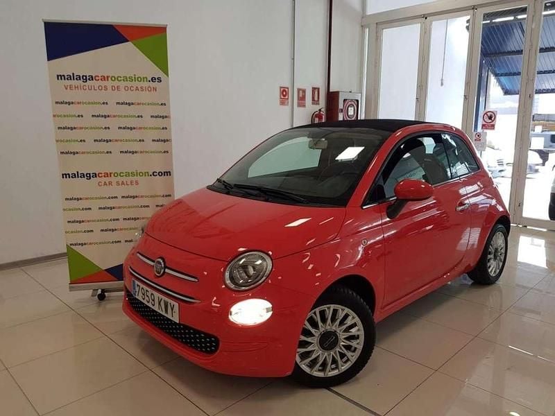 Usado Fiat 500C Lounge 69 CV (50 kW) 2019 Naranja Descapotable