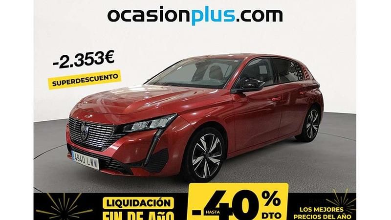 Rojo Usado 2022 Peugeot 308 Allure Utilitario | 13.637 € (Un poco caro) - Imagen 1/4