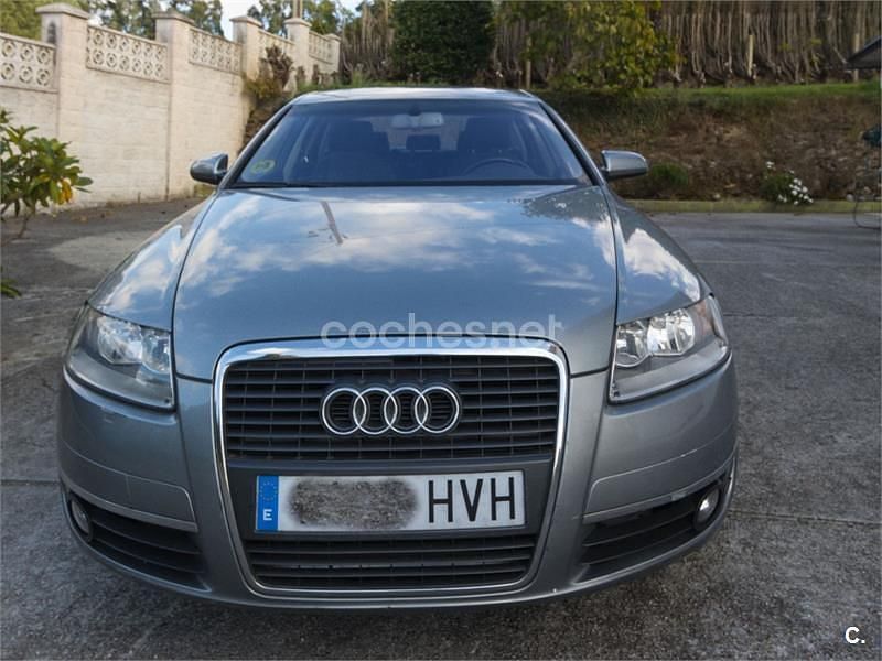 Usado Audi A6 190 CV (139 kW) 2008 Gris / plata Berlina