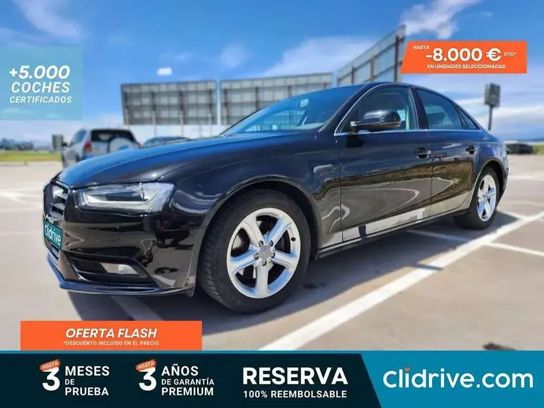 Usado Audi A4 Advanced 150 CV (110 kW) 2014 Negro Berlina