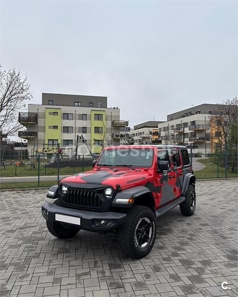 Rojo Usado 2020 Jeep Wrangler Rubicon SUV | 42.900 € (Super precio) - Imagen 1/4