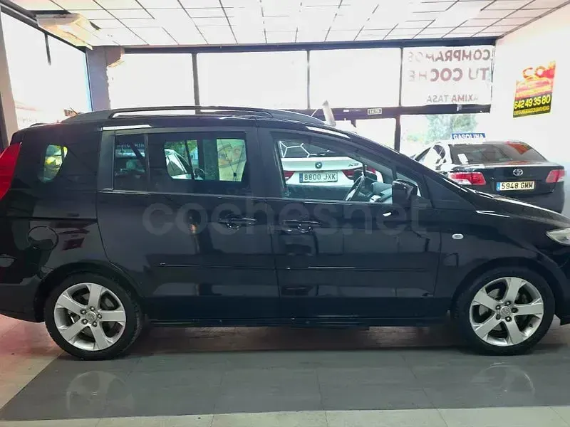 Usado Mazda 5 Style 143 CV (105 kW) 2010 Negro Monovolumen