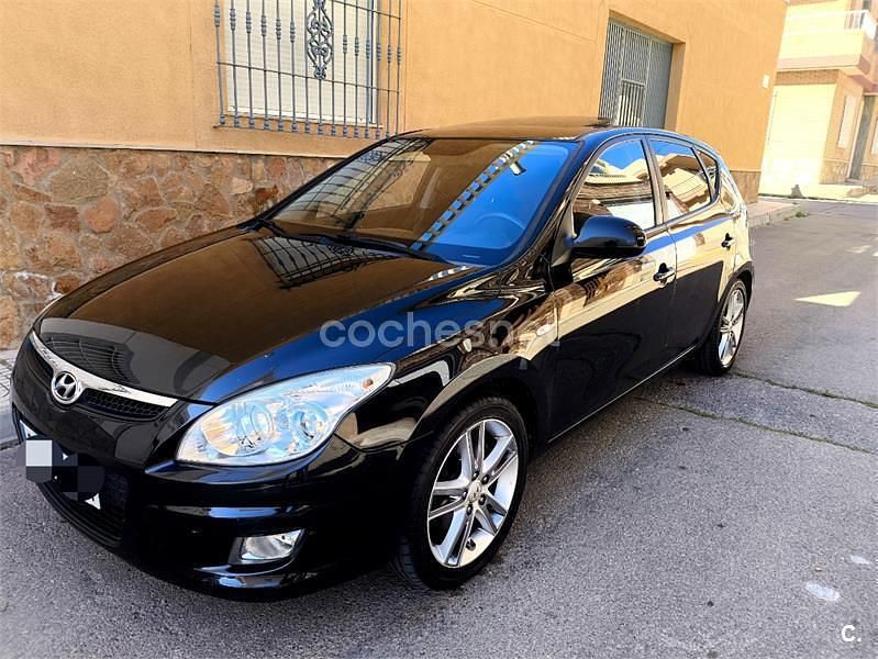 Brugt Hyundai i30 Premium 140 HK (102 kW) 2008 Sort Sedan