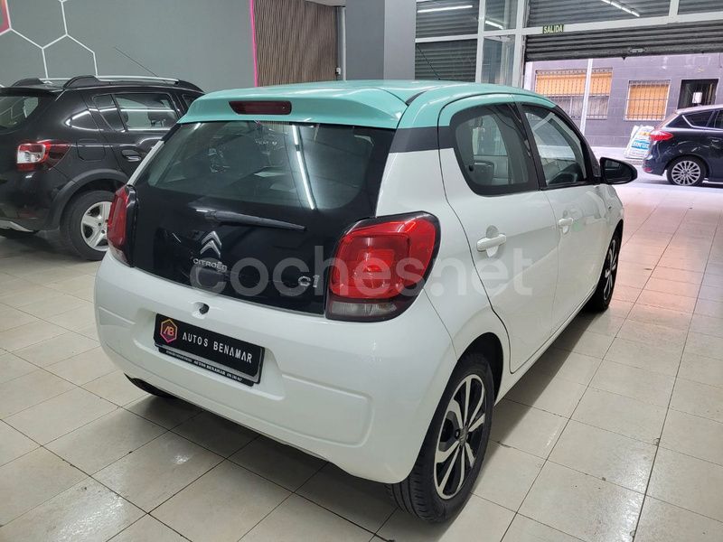 Usado Citroën C1 PureTech 82 CV (60 kW) 2018 Blanco Utilitario