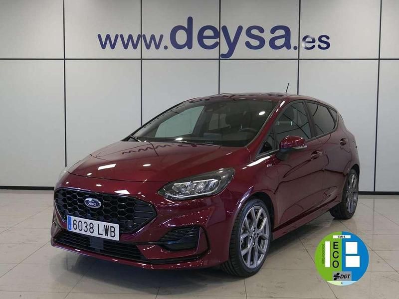 Rojo Usado 2022 Ford Fiesta ST-Line Utilitario | 13.590 € (Buen precio) - Imagen 1/4