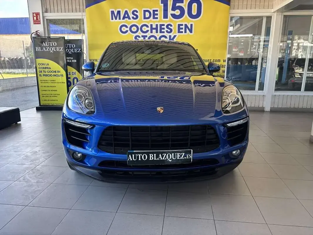 Usado Porsche Macan S Diesel 258 CV (189 kW) 2017 Azul SUV