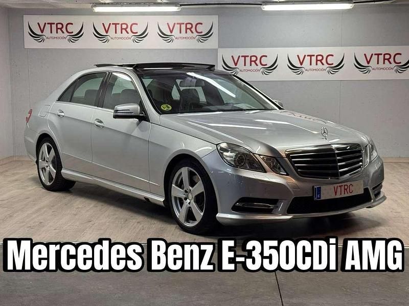 Plateado Usado 2013 Mercedes E350 AMG Berlina | 15.800 € (Precio justo) - Imagen 1/4