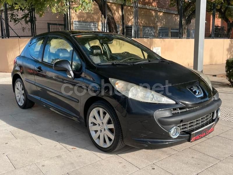 Negro Usado 2006 Peugeot 207 GT Berlina | 2950 € (Super precio) - Imagen 1/4