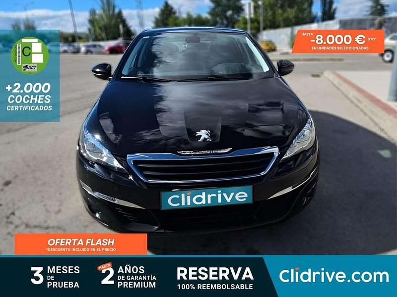 Negro Usado 2016 Peugeot 308 Active Utilitario | 6990 € (Precio justo) - Imagen 1/3