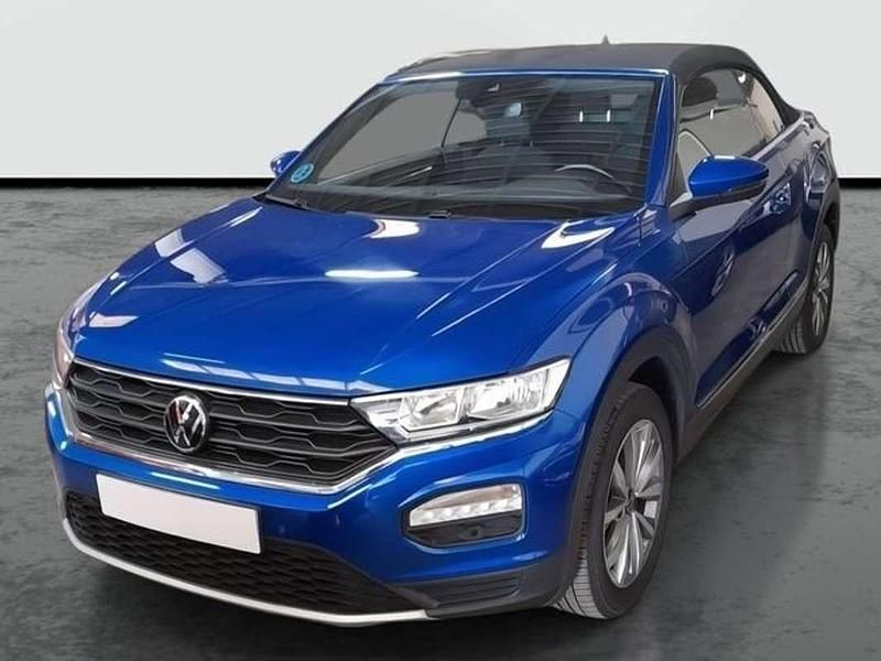Usado VW T-Roc Cabriolet 111 CV (81 kW) 2021 Azul Descapotable