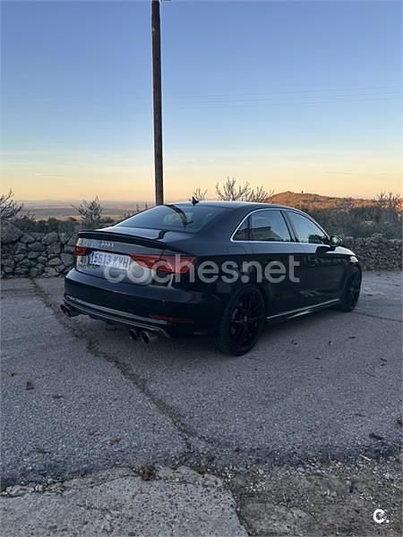 Usado Audi S3 Sport 300 CV (220 kW) 2014 Negro Berlina