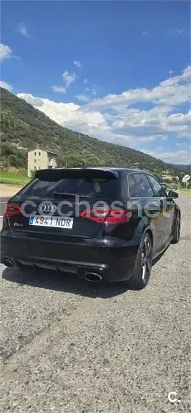 Usado Audi RS3 340 CV (250 kW) 2012 Negro Berlina