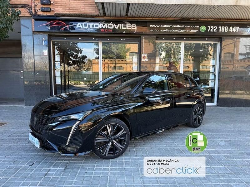 Usado Peugeot 308 GT 130 CV (95 kW) 2023 Negro Berlina