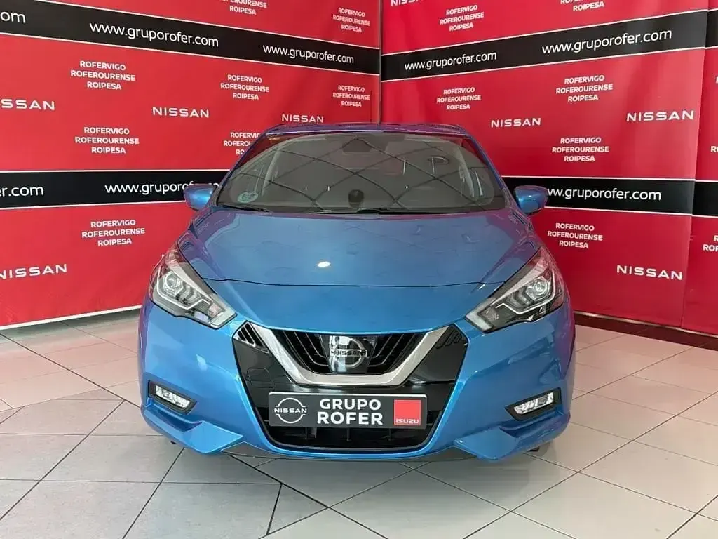 Usado Nissan Micra Tekna 117 CV (86 kW) 2020 Azul Utilitario