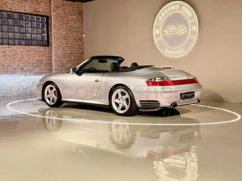 Usado Porsche 911 Carrera 4S Cabriolet 320 CV (235 kW) 2004 Gris / plata Descapotable