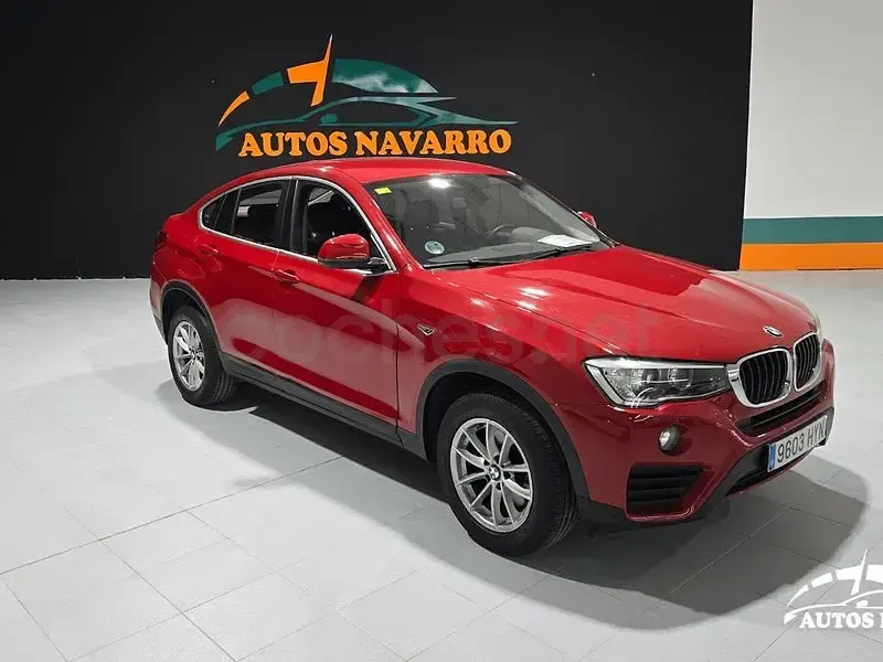 Usado BMW X4 190 CV (139 kW) 2014 Rojo SUV
