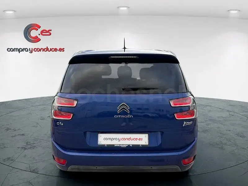 Usado Citroën Grand C4 Picasso Feel 120 CV (88 kW) 2018 Azul Monovolumen