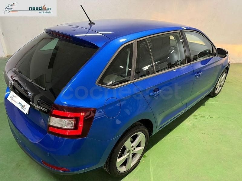 Usado Skoda Rapid Ambition 90 CV (66 kW) 2016 Azul Utilitario