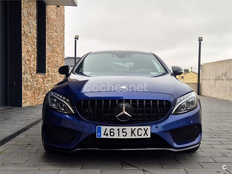 Usado Mercedes C43 AMG 367 CV (269 kW) 2017 Azul Coupe