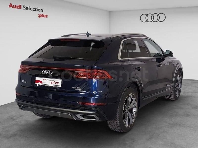 Usado Audi Q8 S-Line 231 CV (169 kW) 2022 Azul SUV