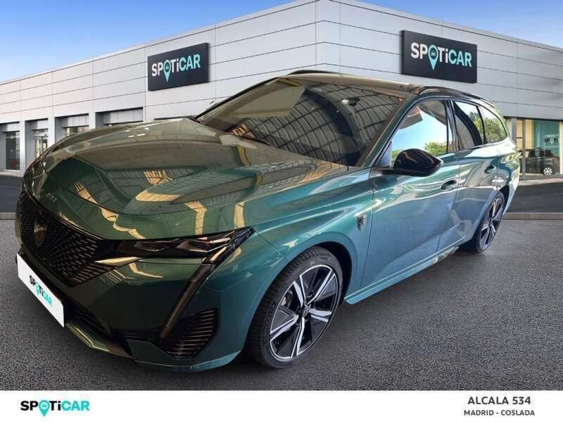 Azul Usado 2023 Peugeot 308 GT Familiar | 25.990 € (Precio justo) - Imagen 1/4