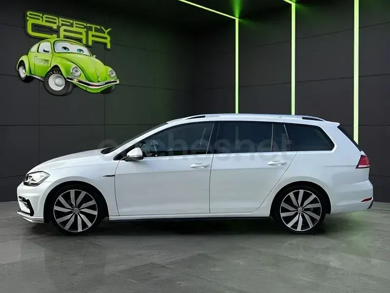 Usado VW Golf VII Sportline 150 CV (110 kW) 2018 Blanco Familiar