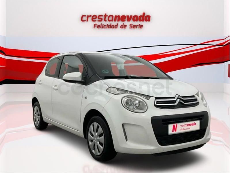 Usado Citroën C1 Feel 72 CV (52 kW) 2021 Blanco Utilitario
