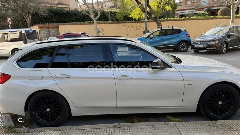 Usado BMW 318 Luxury Line 143 CV (105 kW) 2014 Blanco Familiar