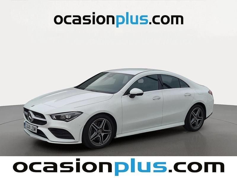 Usado Mercedes CLA200 AMG 163 CV (119 kW) 2019 Blanco Berlina