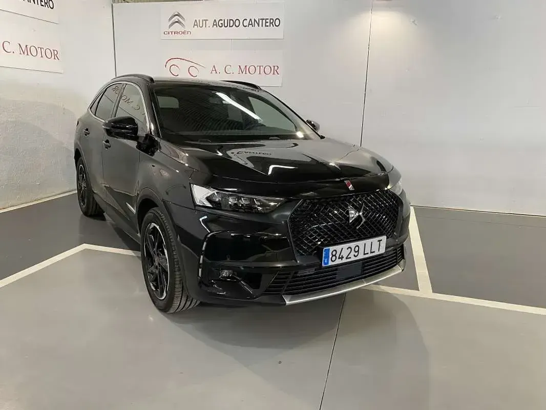 Usado DS Automobiles DS7 Crossback Performance 131 CV (96 kW) 2020 Negro SUV