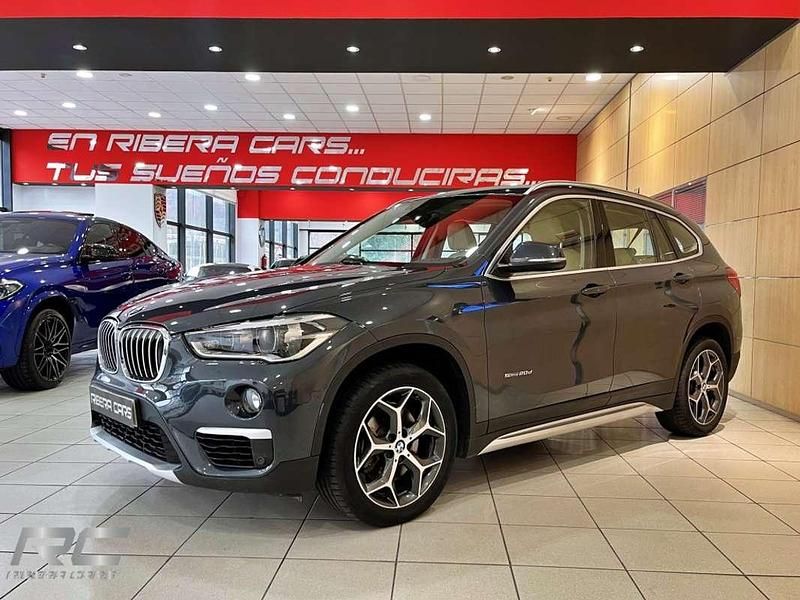 Azul Usado 2018 BMW X1 xLine SUV | 21.990 € (Precio justo) - Imagen 1/4