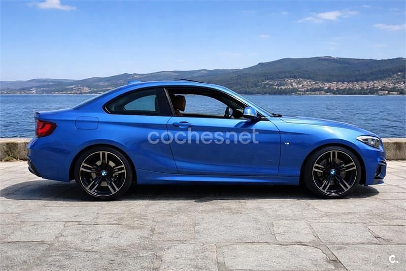 Azul Usado 2014 BMW 220 Coupe | 22.500 € (Caro) - Imagen 1/4