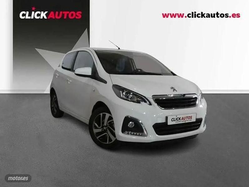 Usado Peugeot 108 Allure 72 CV (52 kW) 2021 Blanco Utilitario