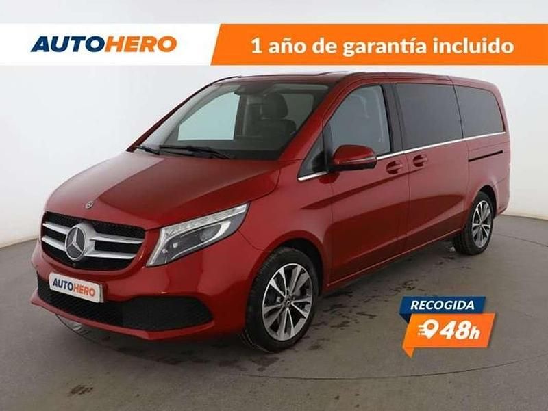 Rojo Usado 2021 Mercedes V300 Avantgarde Monovolumen | 50.475 € - Imagen 1/3