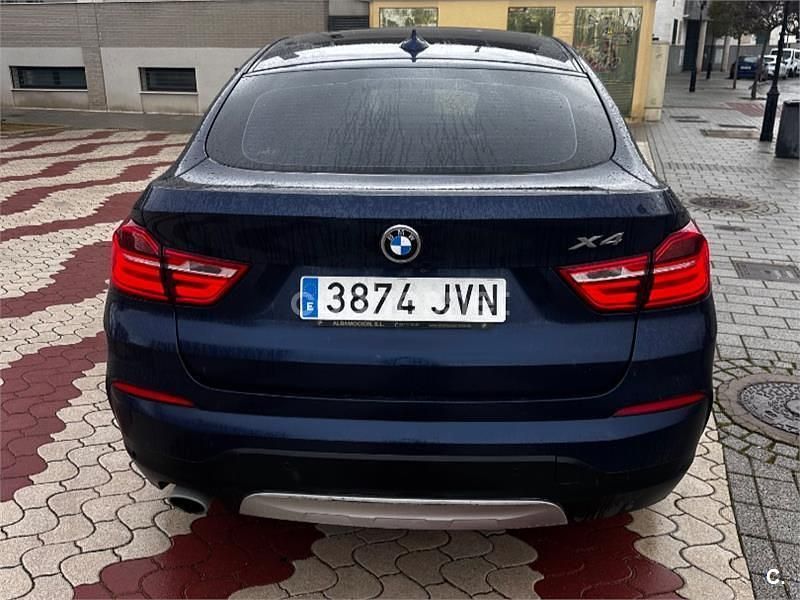Usado BMW X4 190 CV (139 kW) 2016 Azul SUV