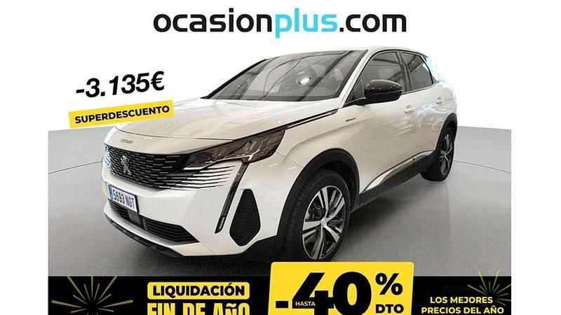 Blanco Usado 2023 Peugeot 3008 Allure Monovolumen | 20.446 € (Precio justo) - Imagen 1/4