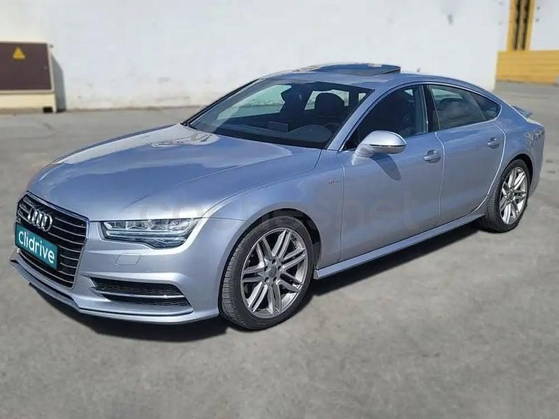 Usado Audi A7 Sportback Premium 218 CV (160 kW) 2014 Gris / plata Utilitario